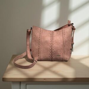 Kensie Blush Pink Crossbody Bag